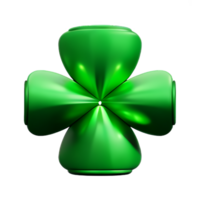 st patricks dag 3d renderen icoon illustratie png