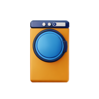 laundry 3d rendering icon illustration png