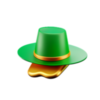 st patricks day 3d rendering icon illustration png