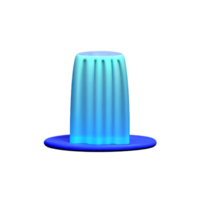 waterval 3d renderen icoon illustratie png