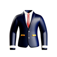 traje cara 3d representación icono ilustración png