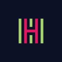 Letter h Logo Template Design Vector