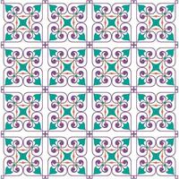 Classic backgrounds with floral ornaments are suitable for designs with a vintage feel vector
