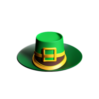 st patricks day 3d rendering icon illustration png
