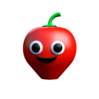 Pimenta 3d Renderização ícone ilustração png