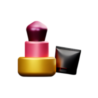 produits de beauté 3d le rendu icône illustration png