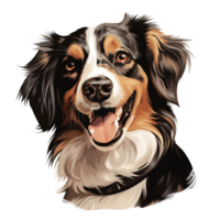 Dog AI Generative png