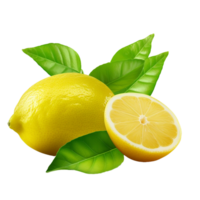 frutta Limone verde ai generativo png