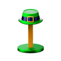 st patricks day 3d rendering icon illustration png