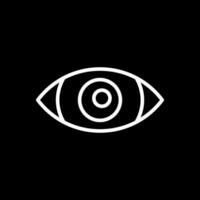 diseño de icono de vector de ojo