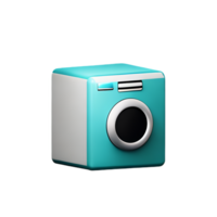 laundry 3d rendering icon illustration png