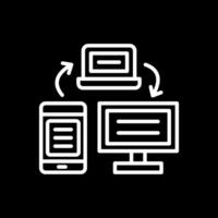 Data transfer Vector Icon Design