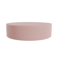 Realistic 3d podium pedestal circle. png