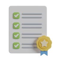 3d certificate icon. png