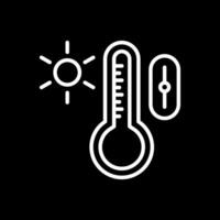 temperatura controlar vector icono diseño