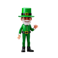 st Patricks Tag 3d Rendern Symbol Illustration png