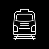 diseño de icono de vector de tren