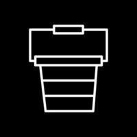 Bucket Vector Icon Design