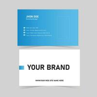 Corporate Business card Layout vector