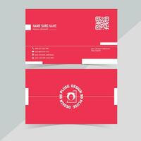 Corporate Business card Layout vector