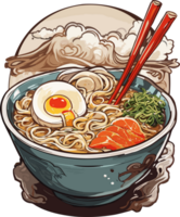 Umami Unleashed Savoring the Richness of Ramen AI Generative png