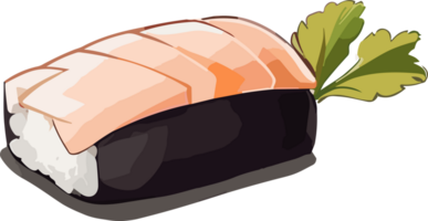 Culinary Craftsmanship The Timeless Appeal of Sushi AI Generative png