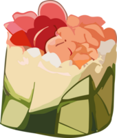 Culinary Craftsmanship The Timeless Appeal of Sushi AI Generative png