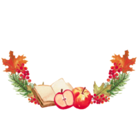 autumn pumpkin season frame png