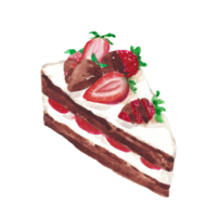 Kuchen Dessert Essen Süss Erdbeere png