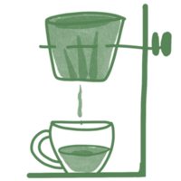 Kaffee Symbol Werkzeug Linie Kunst Cafe png