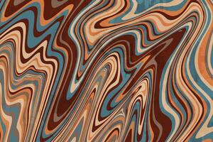 Abstract psychedelic groovy background. vector