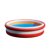 pool 3d rendering icon illustration png