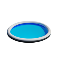 pool 3d rendering icon illustration png