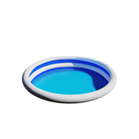 piscina 3d interpretazione icona illustrazione png