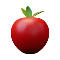 granaatappel 3d renderen icoon illustratie png