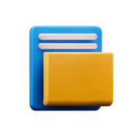 database 3d rendering icon illustration png