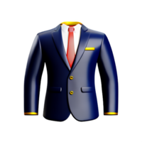 traje cara 3d representación icono ilustración png