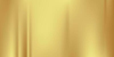 Gold abstract blurred gradient background. Vector illustration.