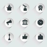 Set of web icons vector