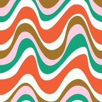 Christmas pattern. Christmas swirly seamless pattern. Abstract christmas background. Waves background vector