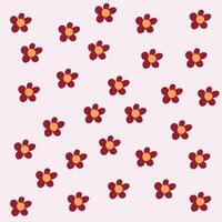 Floral Background Cute vector