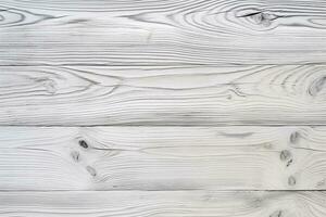 Pristine white wood surface with an eye-catching textured wooden board. AI Generated photo