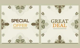 Deal of the day banner. Special offer price sign. Advertising discount  symbol. 2191760 Vector Art at Vecteezy