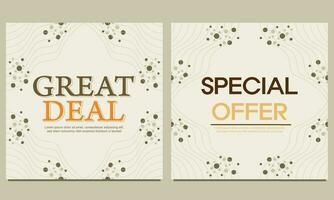 Deal of the day banner. Special offer price sign. Advertising discount  symbol. 2191760 Vector Art at Vecteezy