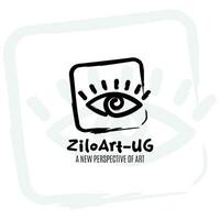 art gallery logo vector illustration