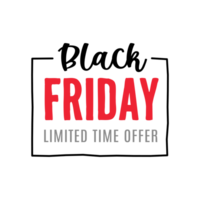 Black Friday banner. Special discount offer design. Product discount festival png