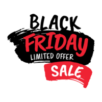 Black Friday banner. Special discount offer design. Product discount festival png