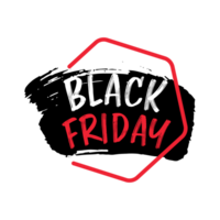 Black Friday banner. Special discount offer design. Product discount festival png