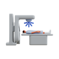 médico equipamento raio X gerador ai generativo png