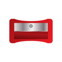 Sharpener icon flat style AI Generative png